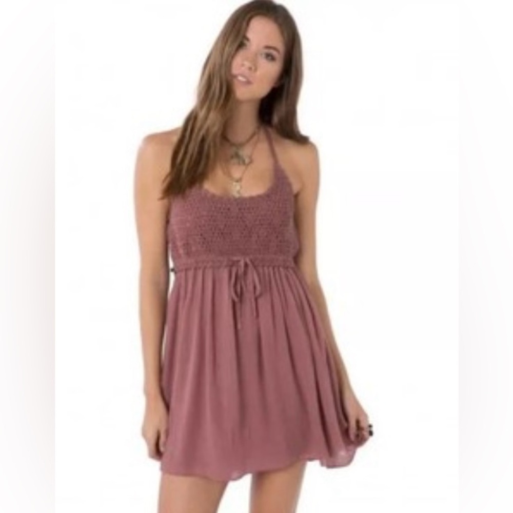 O’Neill Juniors Alexis Crocheted A line dress size Small NWT